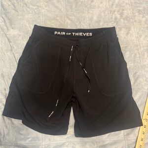Pair of Thieves Men's Black Athletic Shorts‎
